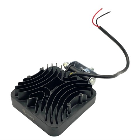 9V-60V ÇALIŞMA LAMBASI KARE 27W (9 LEDLİ) (109*109*45 MM) KALIN TİP