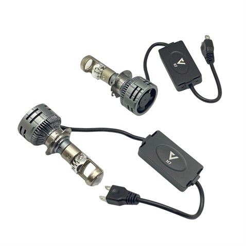 12V H7 CSP LED XENON FAR AMPUL SETİ ?K ? LÜMEN MERCEKLİ CANBUS