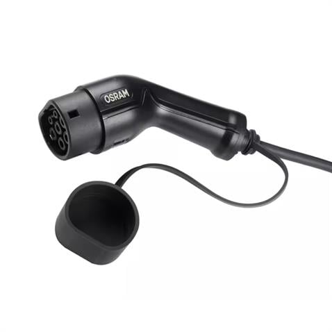 OSRAM 230V AC ELEKTRİKLİ ARAÇ ŞARJ CİHAZI TİP2 (EV TİPİ) (6 A/10 A/16A) (1300W/2200W/3600W) (5 MT)