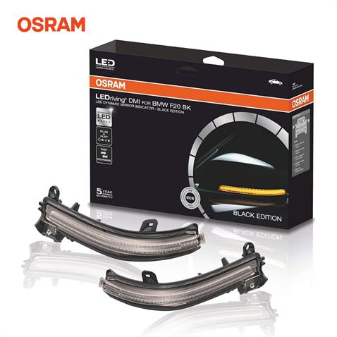 OSRAM AYNA SİNYAL LAMBASI (KAYAR LEDLİ) (SİYAH) BMW 1/2/3/4 SERİSİ/X1 E84 (2 AD)