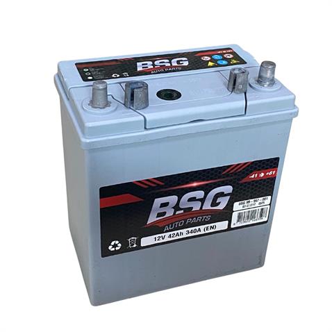 BSG 12V 42 AH AKÜ 340 A (EN) (197*129*227) (KALIN-İNCE KUTUP DÜZ)