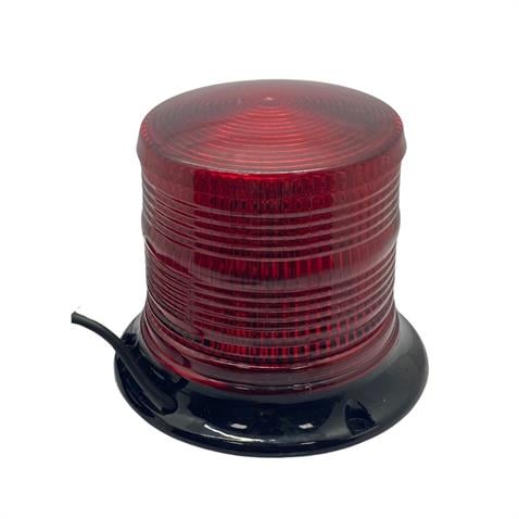 12V-24V ÇAKAR TEPE LAMBA 72 LEDLİ 3 FONKSİYONLU MIKNATISLI ÇAKMAK FİŞLİ KIRMIZI (120*110 MM)