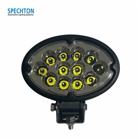 9V-30V ÇALIŞMA LAMBASI (OFF-ROAD) LEDLİ OVAL (12 X 3W) (178*122 MM)