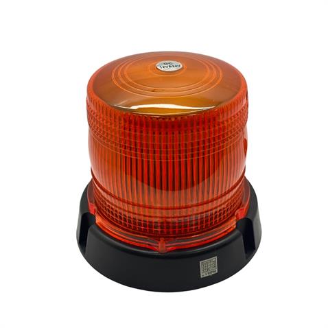 12V-24V ÇAKAR TEPE LAMBA LEDLİ MIKNATISLI ÇAKMAK FİŞLİ SARI (114*104 MM) 