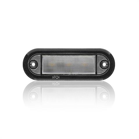 SANEL 12V-24V PARMAK LAMBA 3-LEDLİ KABLOLU (KIRMIZI) (84.3*29.8 MM) E9