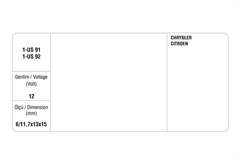 MARŞ KÖMÜRÜ VALEO TİPİ (4 AD)