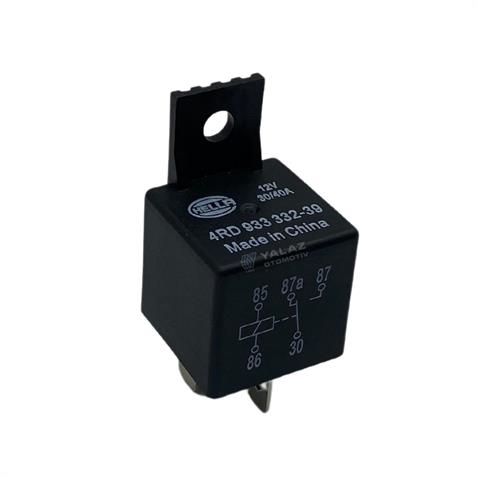 HELLA 12V RÖLE 5 UÇLU 20 A/30 A (ÇİFT PLATİN) (30-85-86-87-87a)
