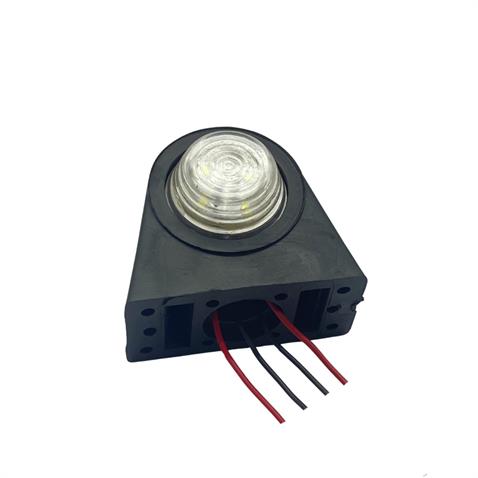 TAKOZ LAMBASI MİNİ KIRMIZI-BEYAZ (4 LEDLİ) (66*59 MM)