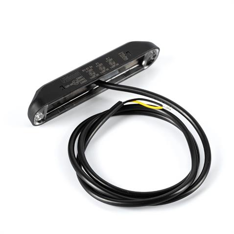 FRISTOM 12V-24V ARKA SİS LAMBASI KIRMIZI (LEDLİ) (132*28 MM) E9