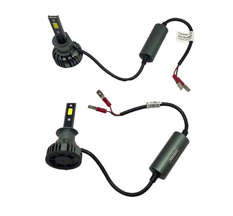 RAXIOM 9V-36V H1 CSP LED XENON FAR AMPUL SETİ 6500K 8000 LÜMEN 48W CANBUS