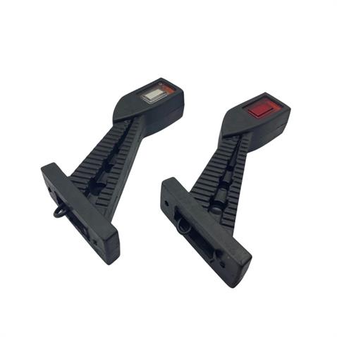 12V-24V DORSE DIŞ İŞARET BOYNUZ TAKOZ LAMBASI UZUN EĞRİ (NEON LEDLİ) SARI-KIRMIZI-BEYAZ (SAĞ-SOL)