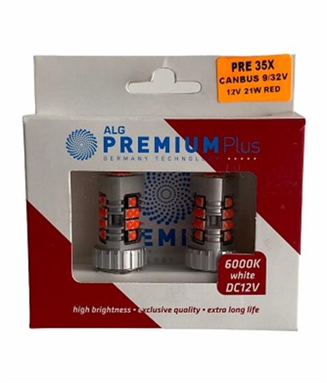 PREMIUM 9V-32V 93 AMPUL 16 LEDLİ KIRMIZI (MERCEKLİ) CB (2 AD)