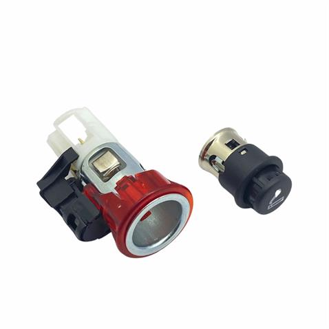 12V ÇAKMAK KOMPLE (KIRMIZI) VW CADDY/GOLF/JETTA/PASSAT/TRANSPORTER