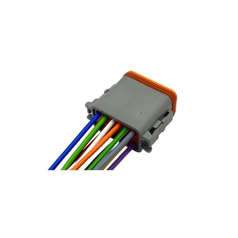 DEUTSCH TESİSAT SOKETİ (12 FİŞ KABLOLU) (DT06-12SA) İŞ MAKİNASI