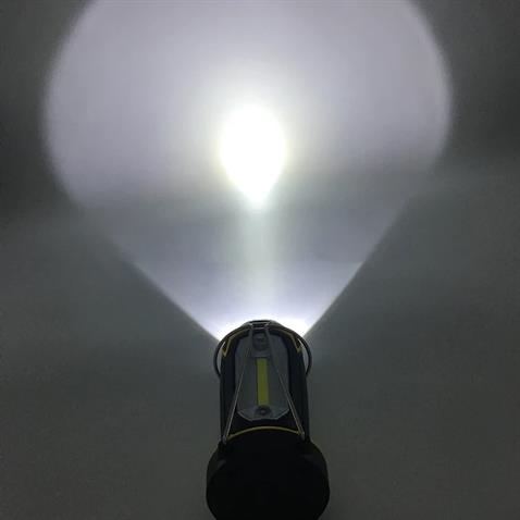 KAMP LAMBASI-FENERİ LEDLİ ((FONKSİYONLU (USB ŞARJLI) (150*65 MM) (260 GR)