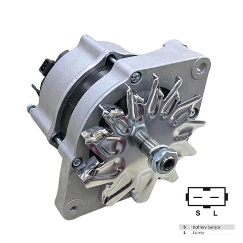 12V ALTERNATÖR DİNAMO BOSCH TİPİ 120 A (S L) BMC DEV FATİH-İŞ MAKİNASI-MERCEDES-THERMOKING-YANMAR