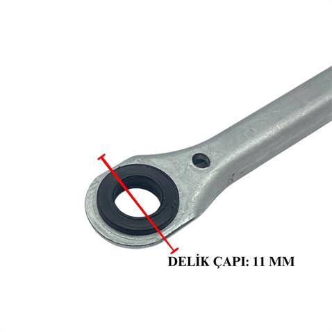 MAKO SİLECEK MEKANİZMA KOLU (DELİK ÇAPI 11 MM BOY 284 MM) FIAT DOBLO SOL