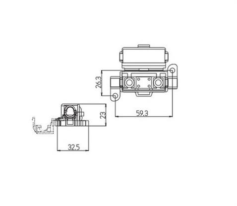 MİDİVAL-LEVHA SİGORTA YUVASI (41*11 MM)