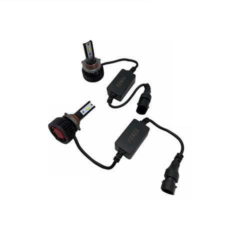 12V-24V HB4 9006 CSP LED XENON FAR AMPUL SETİ 55W 6500K 8000 LÜMEN CANBUS