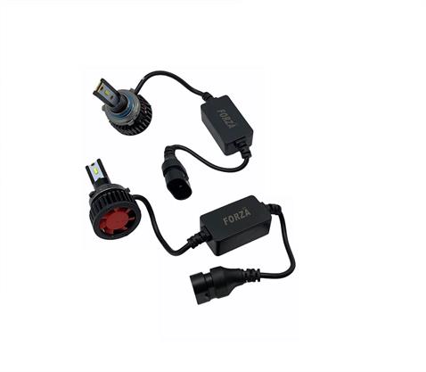 12V-24V HB3 9005 CSP LED XENON FAR AMPUL SETİ 55W 6500K 8000 LÜMEN CANBUS