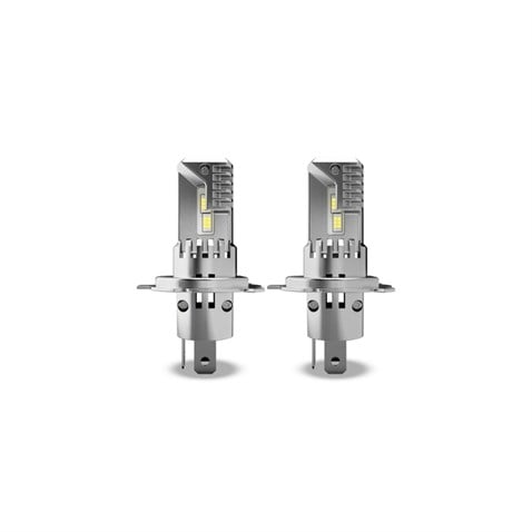 OSRAM 12V H4/H19 XENON LED FAR AMPUL SETİ 25W + %120 PARLAK IŞIK 6500K 2000 LÜMEN P43T/PU43T