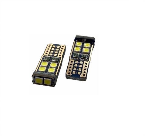 12V DİPSİZ AMPUL T10 (10 LEDLİ) BEYAZ CANBUS (2 AD)