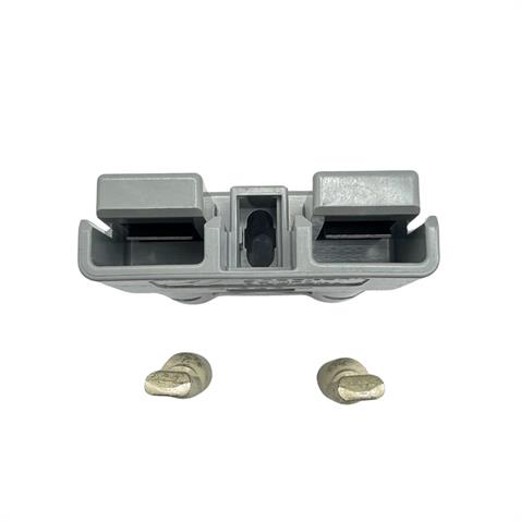 36V-150V ELEKTRİKLİ FORKLİFT AKÜ SOKETİ 160 A (35 MM/50 MM) (GRİ) (SBE160) (ÇAP:71 BOY:92 MM)