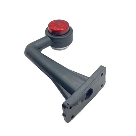 24V BOYNUZ TAKOZ LAMBASI EĞRİ UZUN (LEDLİ) (KIRMIZI-BEYAZ)