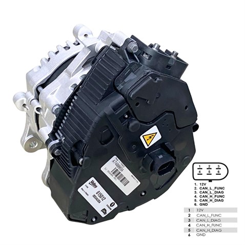 VALEO 48V ALTERNATÖR DİNAMO 250 A AUDI A3/Q3-CUPRA-SEAT LEON-SKODA OCTAVIA IV-VW GOLF VIII 2019 >