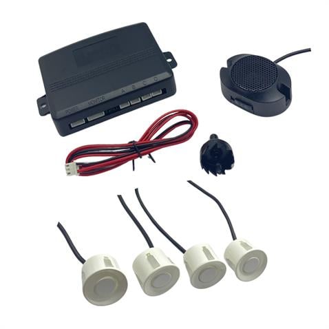 PMX PARK SENSÖRÜ SES İKAZLI (SES AYARLI) (22 MM) BEYAZ