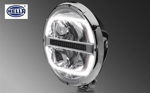 HELLA 12V SİS LAMBASI FULL LED RALLYE 3003 BEYAZ YUVARLAK (DELİCİ) (222 MM)
