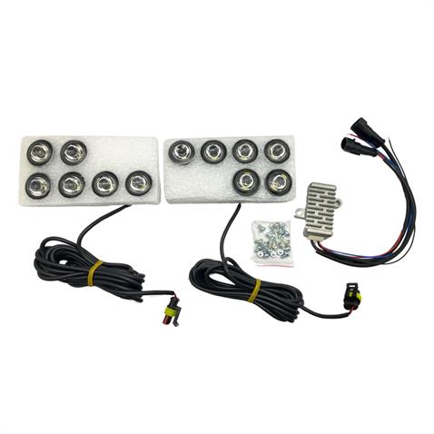 SANEL 12V-24V GÜNDÜZ SÜRÜŞ LEDİ (6 X 2) (TAKIM)