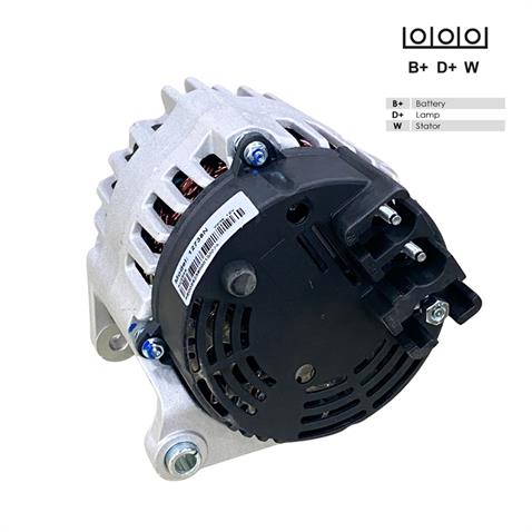 12V ALTERNATÖR DİNAMO MARELLI-DENSO TİPİ 85 A ( W-L ) CATERPILLAR-FORKLİFT-HİDROMEK-MASSEY FERGUSON