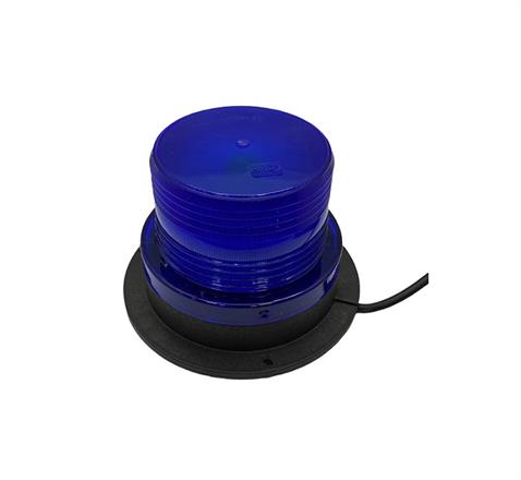 12V-24V ÇAKAR TEPE LAMBA MIKNATISLI ÇAKMAK FİŞLİ 18 LEDLİ FONKSİYONLU MAVİ (130*90 MM)