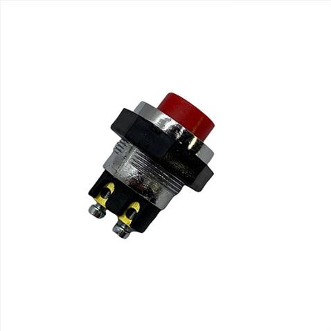 BUTON METAL (VİDALI) (22 MM) KIRMIZI