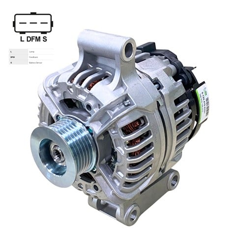 12V ALTERNATÖR DİNAMO BOSCH TİPİ 105 A (3 FİŞ) (L-S-DFM) FORD TRANSIT V184 2000-2006