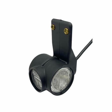 ASPOCK 12V-30V BOYNUZ TAKOZ LAMBASI KISA (LEDLİ) SARI-KIRMIZI-BEYAZ SOL