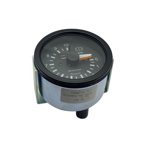 ÖLÇÜSAN HAVA SAATİ 10 BAR MEKANİK (ÇİFT REKORLU BORULU TİP) (ÇİFTLİ) (ÖN-ARKA) (80 MM)