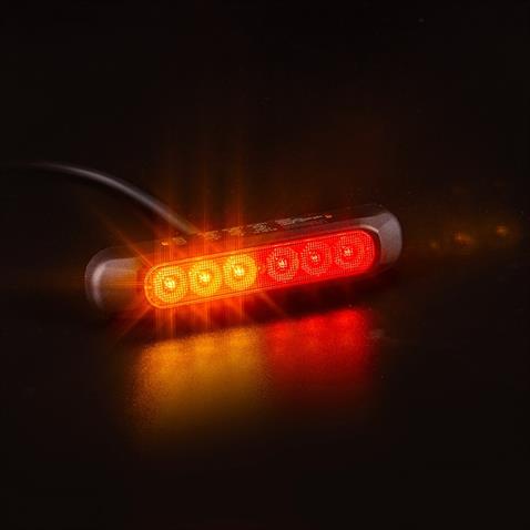 FRISTOM 12V-24V STOP LAMBASI (LEDLİ) (PARK-FREN-SİNYAL) (132*28 MM) E9