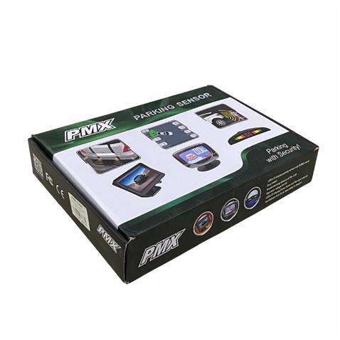 PARK SENSÖRÜ SES İKAZLI+OVAL GÖSTERGELİ (SES AYARLI) (8 GÖZLÜ) (ÖN-ARKA) (22 MM) SİYAH