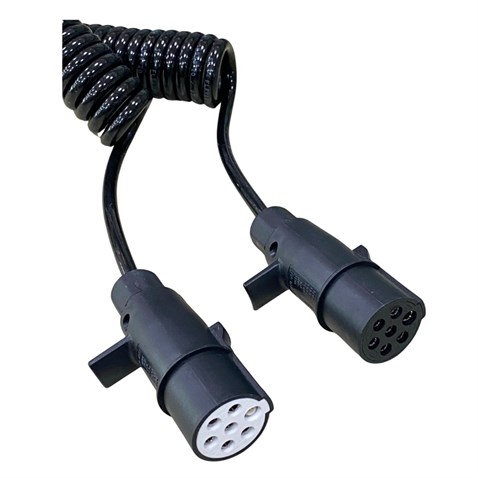 TIR DORSE ELEKTRİK KABLOSU 7Lİ X 2 (3LÜ) (ADAPTÖR) (15 KABLOLU) (4 MT)