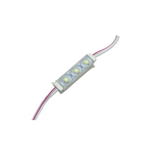 12V PARMAK LAMBA 3-LEDLİ BEYAZ (73*16 MM)
