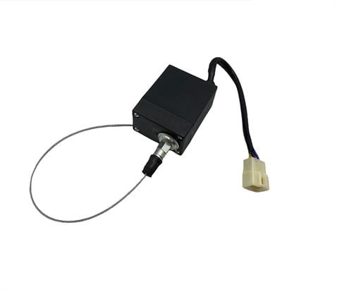 24V STOP SELENOİDİ (HALATLI) (4 FİŞ) JENERATÖR-MARİN