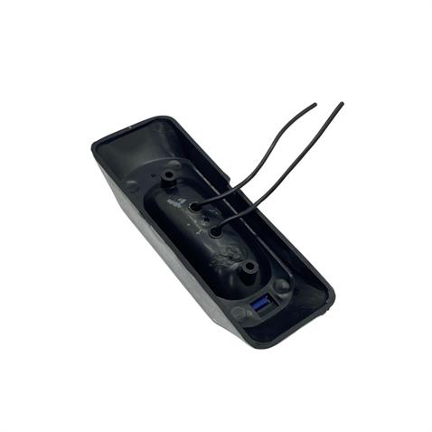 DEKOR LAMBASI MAVİ KROM ÇERÇEVE (5W SOFİT 36 MM-AMPULSÜZ) (105*37 MM)