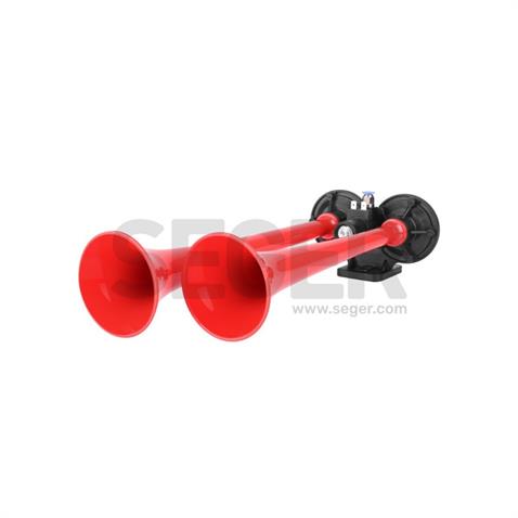 SEGER 12V 2Lİ HAVALI KORNA DÜZ SES
