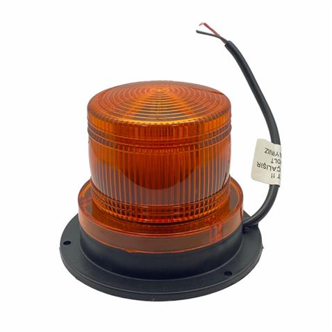 12V-24V ÇAKAR TEPE LAMBA LEDLİ SARI (128*110 MM)