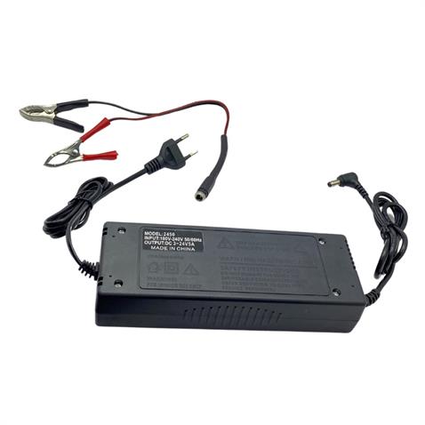 3V-24V ŞARJ REDRESÖRÜ (AKÜ ŞARJ CİHAZI) (5 A) ** (MAXIMUM %15 ÜZERİNDE VOLT AYARLANIP ŞARJ EDİLMELİ)