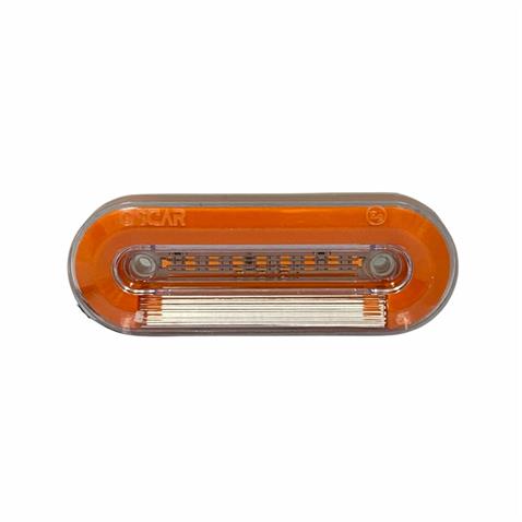 12V-24V POZİSYON LAMBASI (3 FONKSİYONLU) (SARI NEON LEDLİ) (120*44 MM)