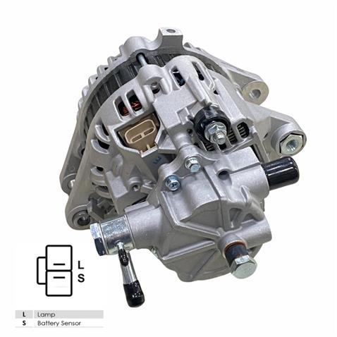 12V ALTERNATÖR DİNAMO VAKUMLU MITSUBISHI TİPİ 110 A HYUNDAI H1/KIA SORENTO 2.5 CRDI 2002-2006