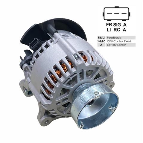 12V ALTERNATÖR DİNAMO 124 A (FR-SIG-A) FORD FOCUS/CONNECT 1.8 TDCI 1998 >